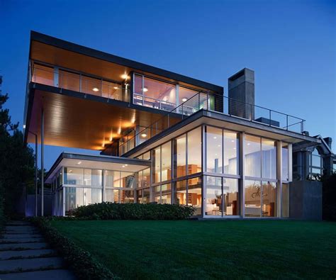 metallic and glass modern house|Modern Glass Houses: Transparent Wonders .